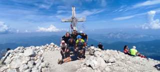 Gruppe am Gipfel