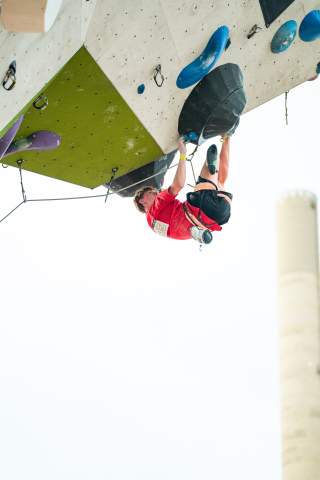 Luca Nündel auf dem Weg zu Platz 1 beim 5. DJC.