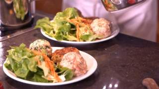 Ein Knödel-Tris à la Prinz-Luitpold-Haus Foto: DAV