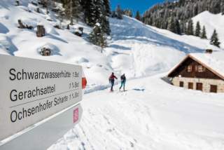 Weg zur Schwarzwasserhütte