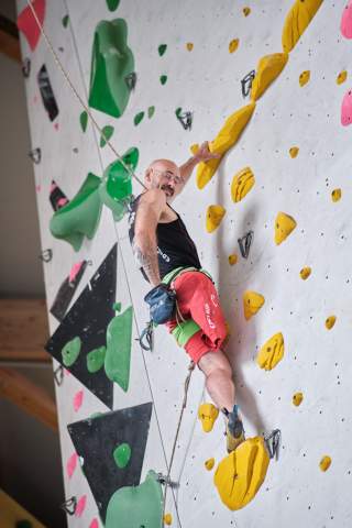 Nicholas bei den Masters in Uster
