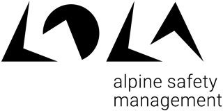 Logo mit stilisiertem Berg und dem Schriftzug „alpinestay markant“.
