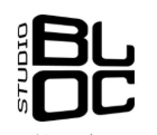 Logo von Studio Bloc mit dem Wort 